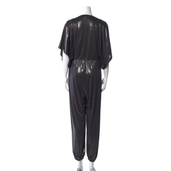Norma Kamala Black Rectangle Jog Jumpsuit - Picture 7 of 7